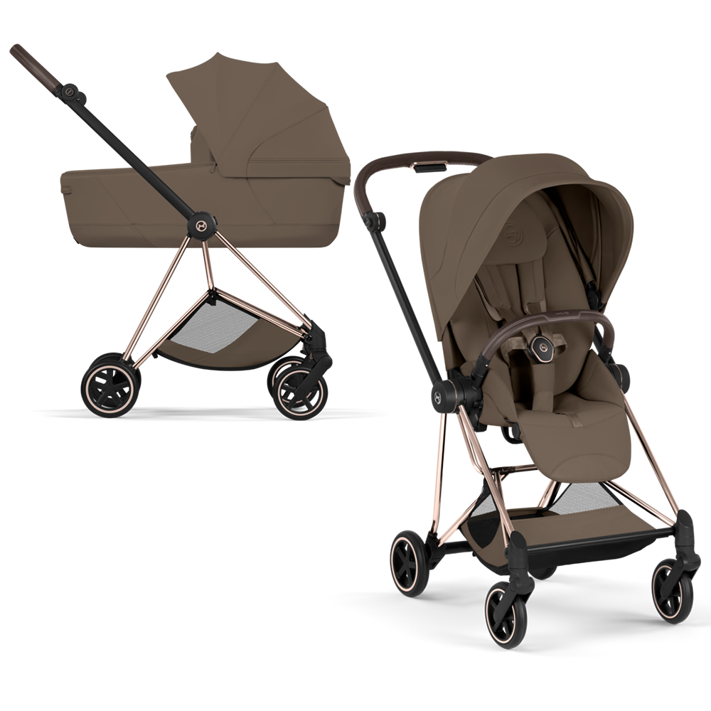 Cybex Mios Style Rosegold/Coconut Brown