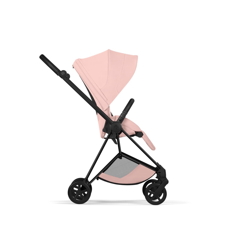 Cybex Mios Style Matt Black/Peach Pink