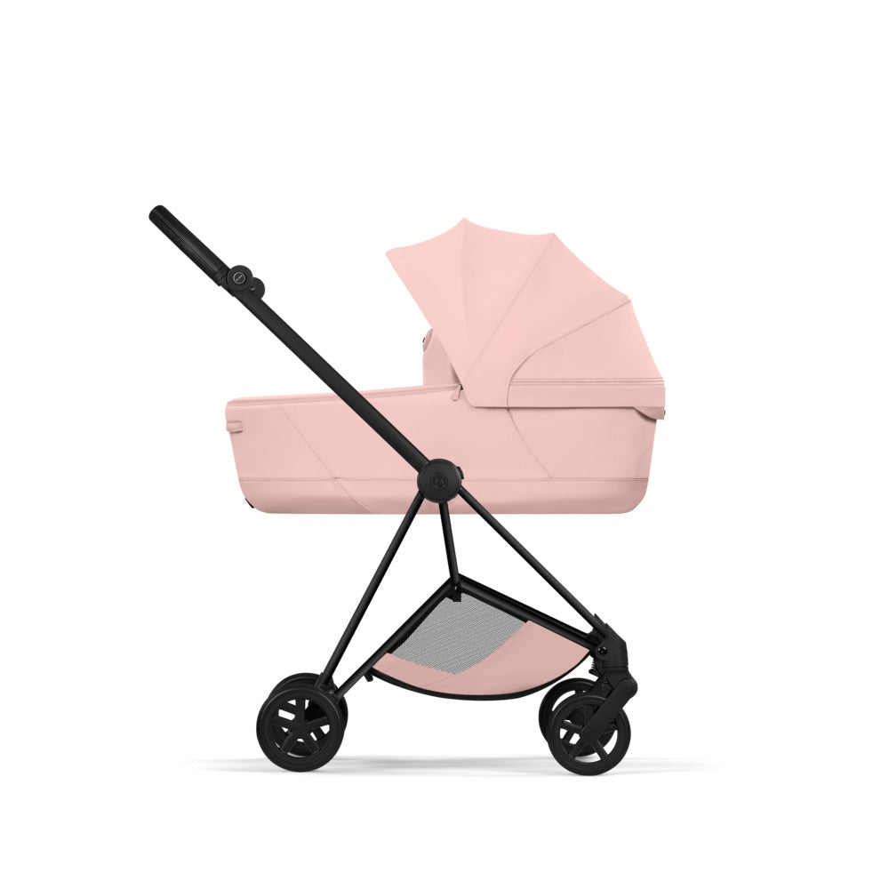 Cybex Mios Style Matt Black/Peach Pink