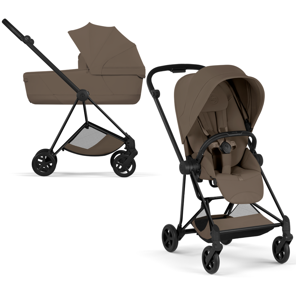 Cybex Mios Style Matt Black/Coconut Brown