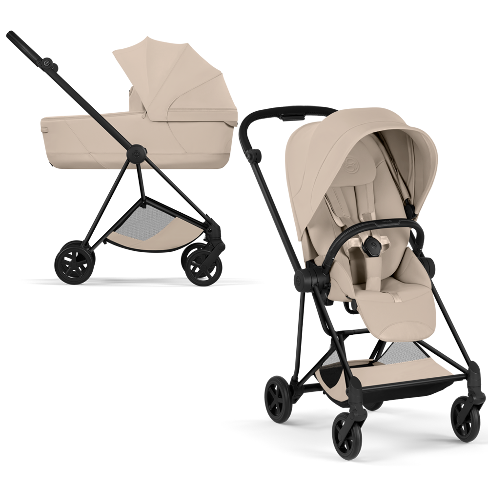 Cybex Mios Style Matt Black/Cozy Beige