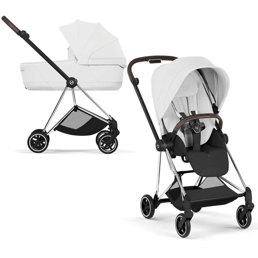 Cybex Mios Style Chrome Marron/Blanc cassé