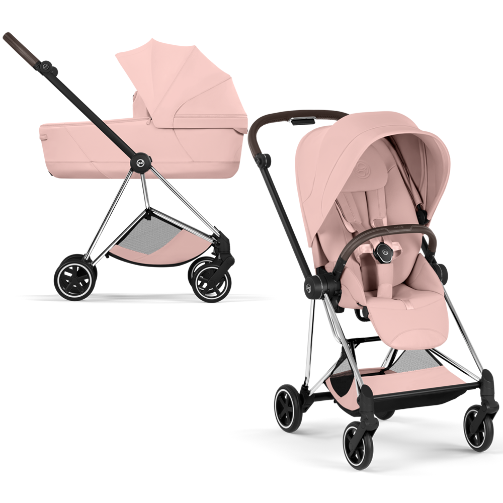 Cybex Mios Style Chrome Brown/Peach Pink