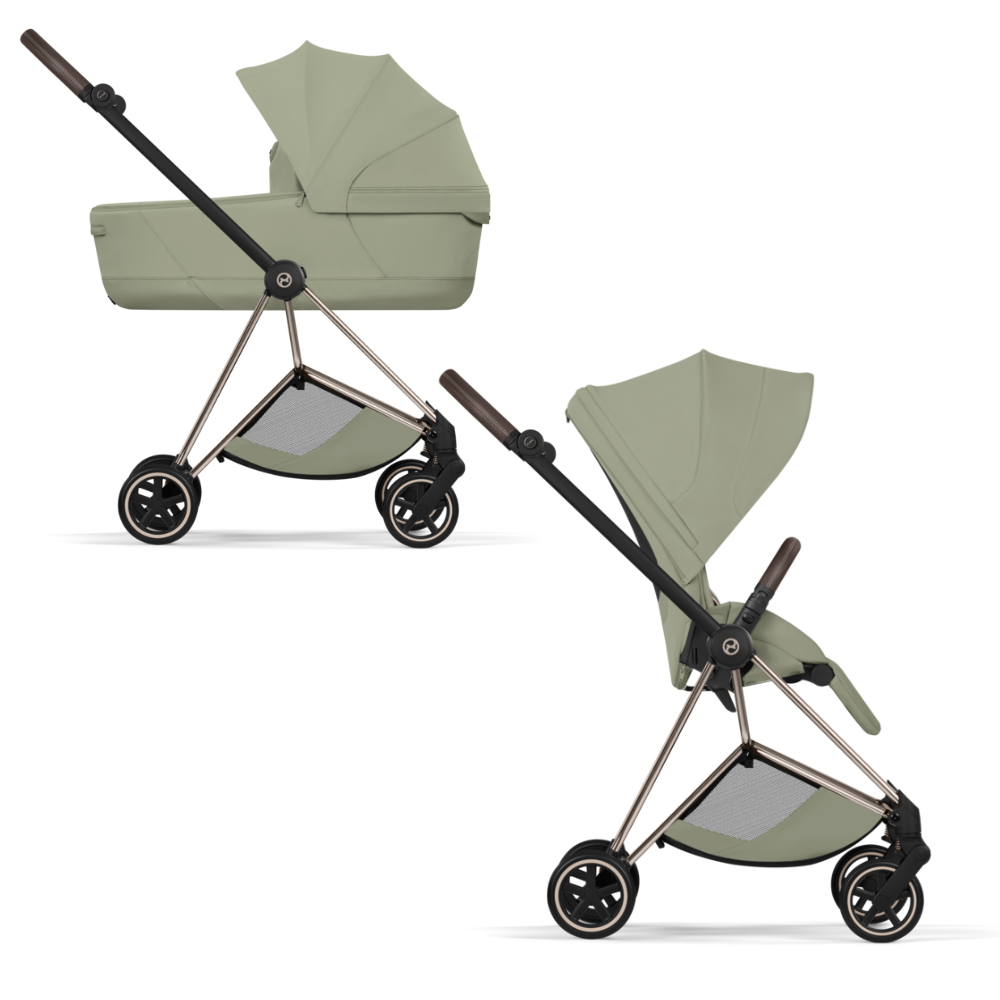 Cybex Mios Style Champagne Gold/Sage Green