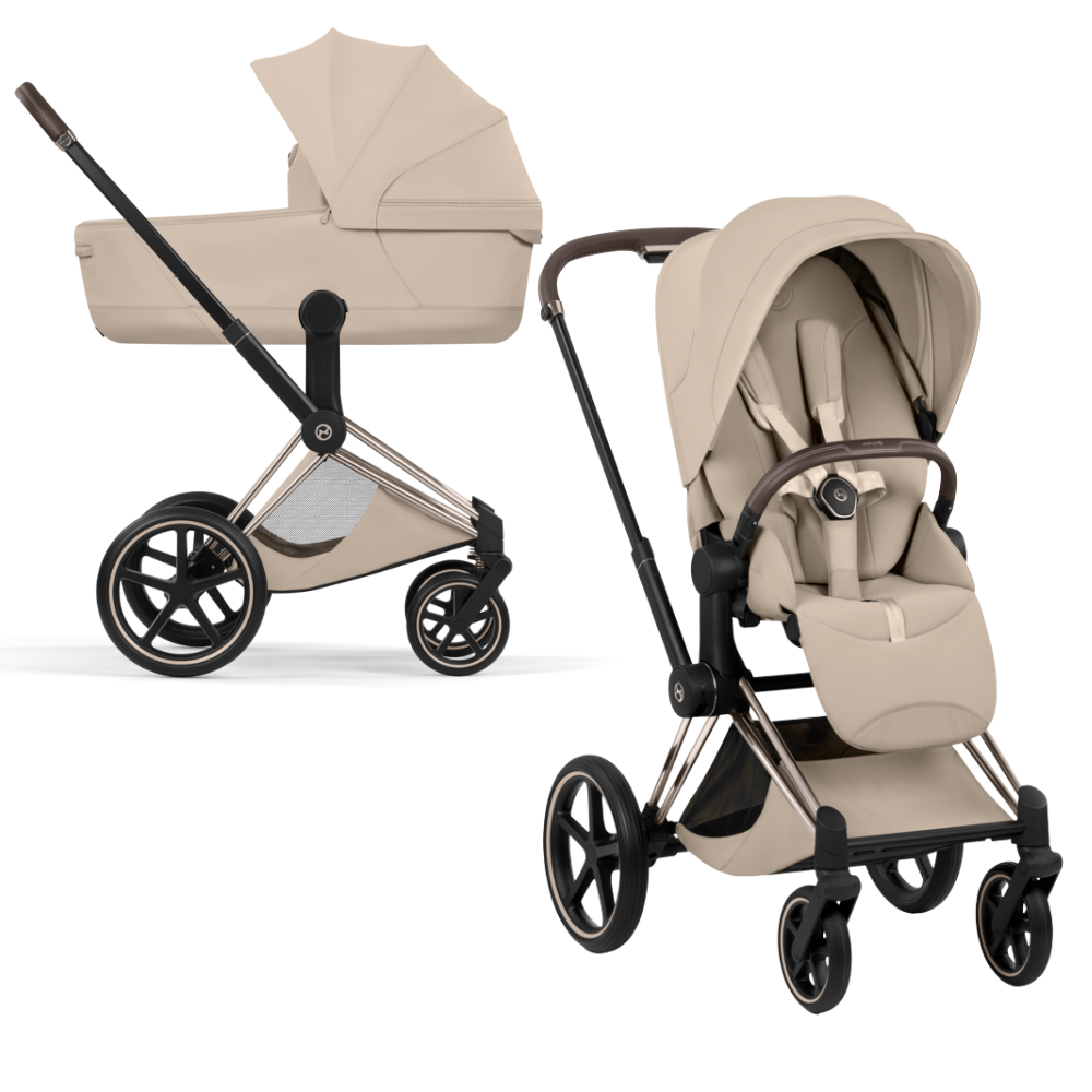 Cybex  Priam Style Champagne Gold/Cozy Beige