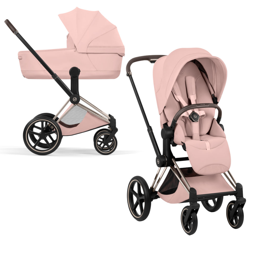 Cybex  Priam Style Champagne Gold/Peach Pink
