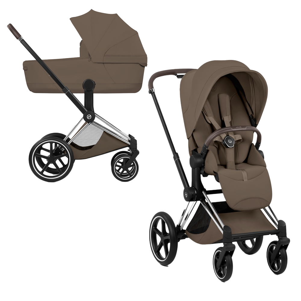 Cybex Priam Style Chrome Brown/Coconut Brown
