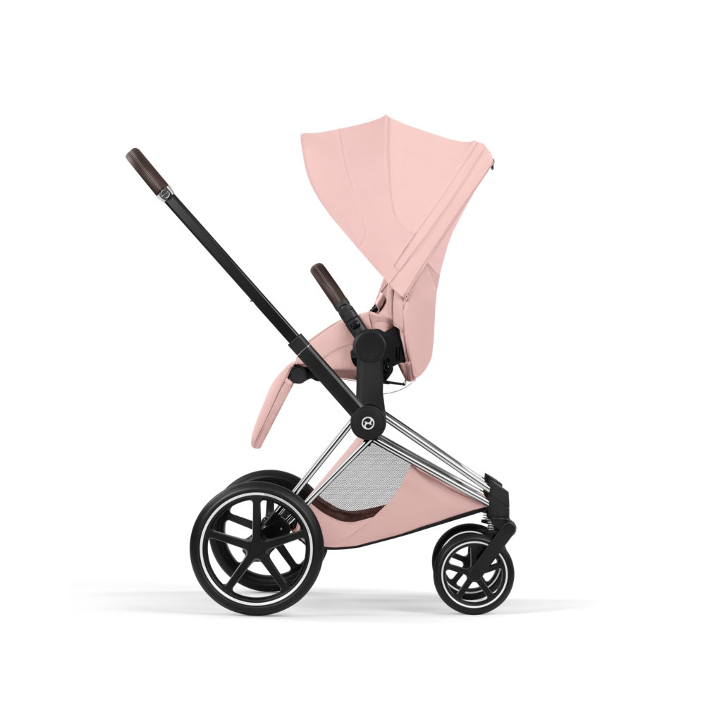 Cybex Priam Style Chrome Brown/Peach Pink