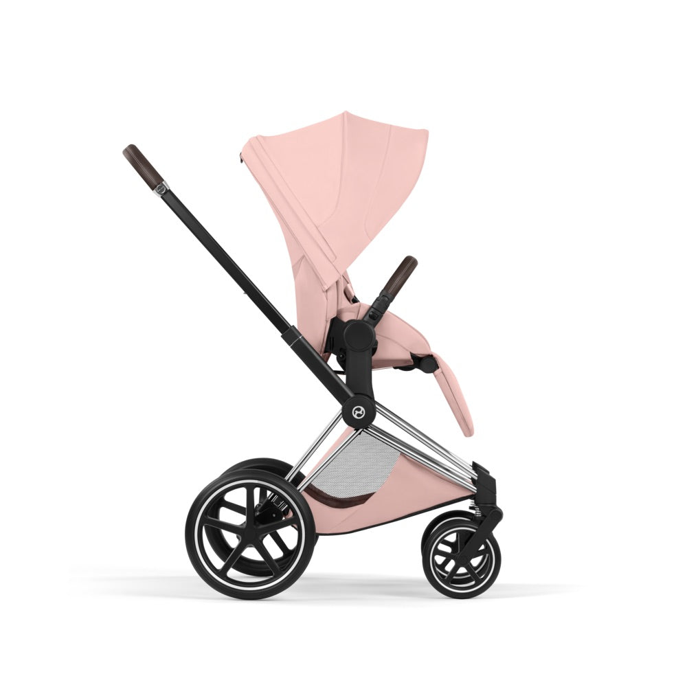 Cybex Priam Style Chrome Brown/Peach Pink