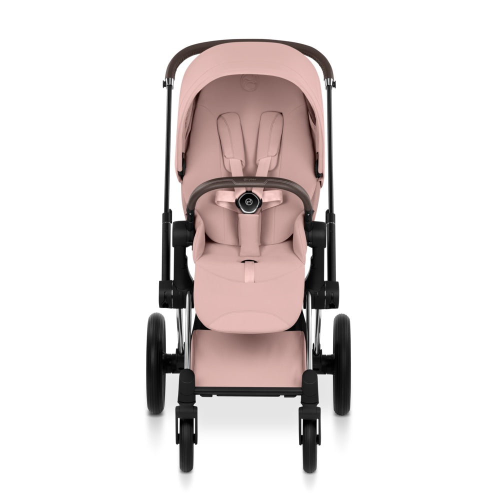 Cybex Priam Style Chrome Brown/Peach Pink