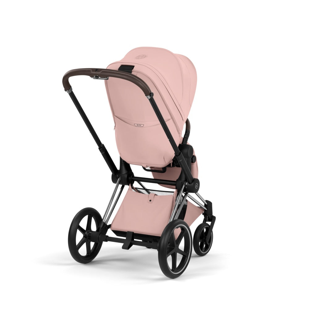 Cybex Priam Style Chrome Brown/Peach Pink
