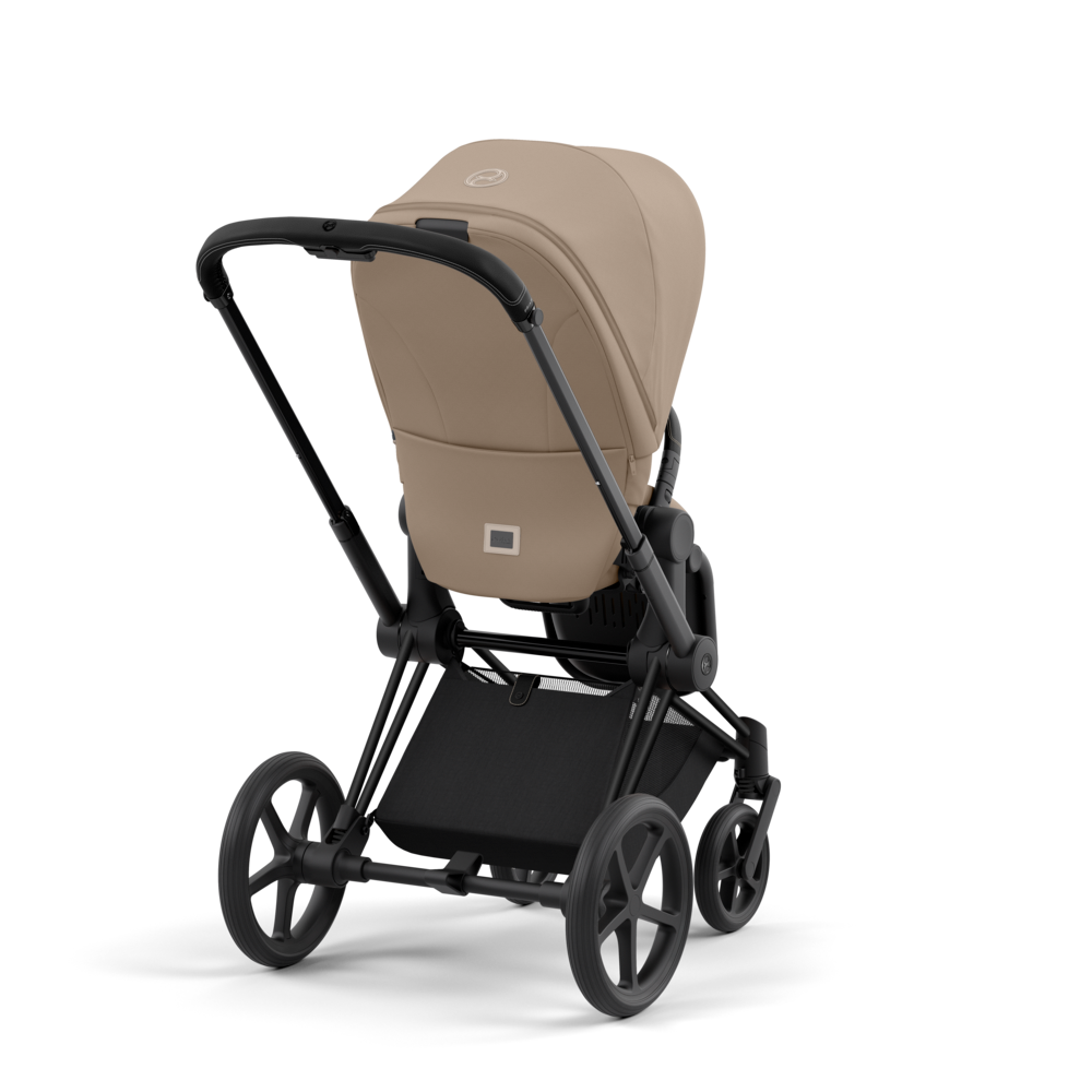 Cybex  Priam Matt Black Cozy Beige