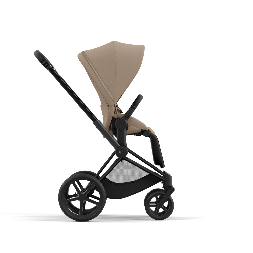 Cybex  Priam Matt Black Cozy Beige