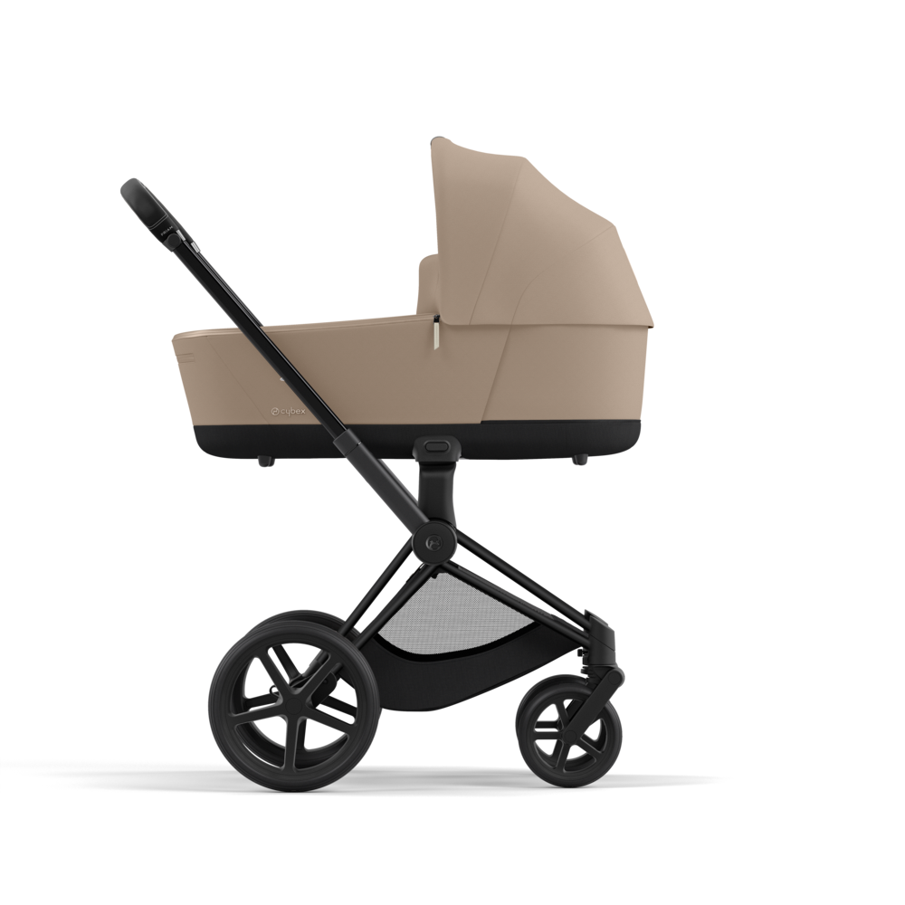 Cybex  Priam Matt Black Cozy Beige