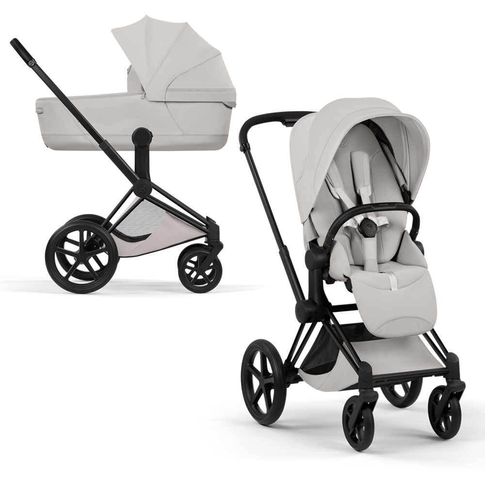 Cybex Priam Style Matt Black/City Grey