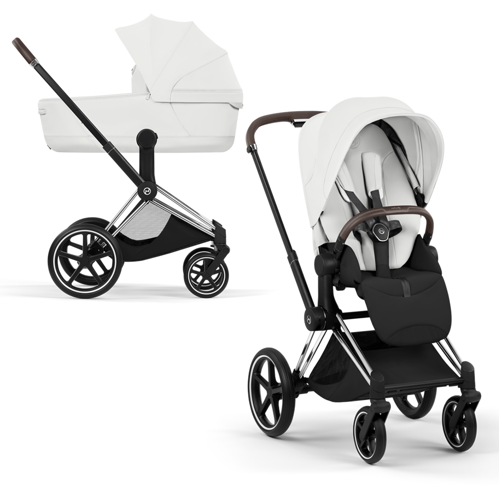Cybex Priam Style Chrome Marron/Blanc cassé