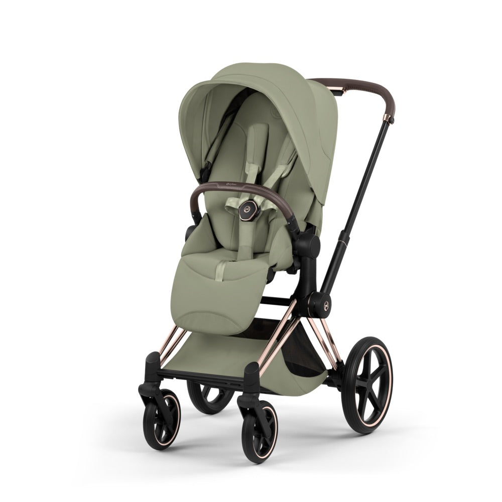 Cybex Priam Style Rose Gold/Sage Green