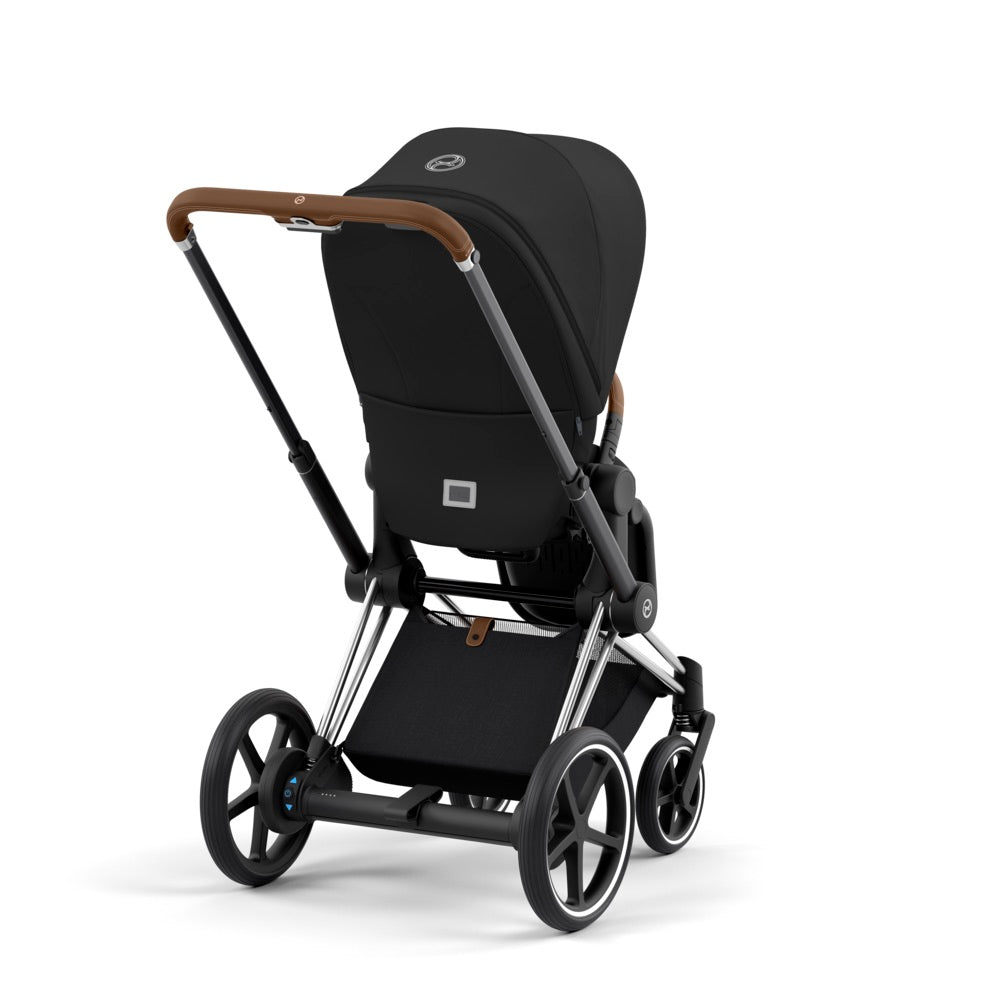 Cybex e-Priam Style Chrome Brun/Sepia Black