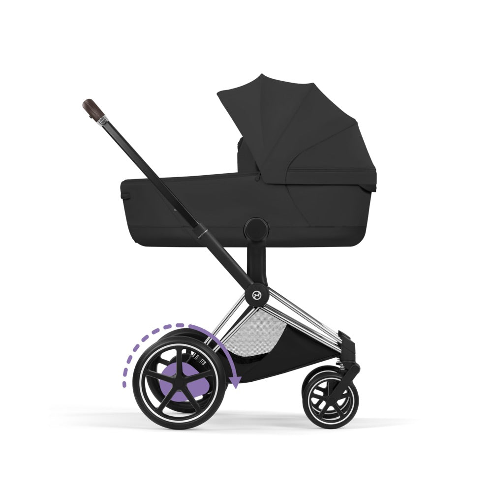 Cybex e-Priam Style Chrome Brun/Sepia Black