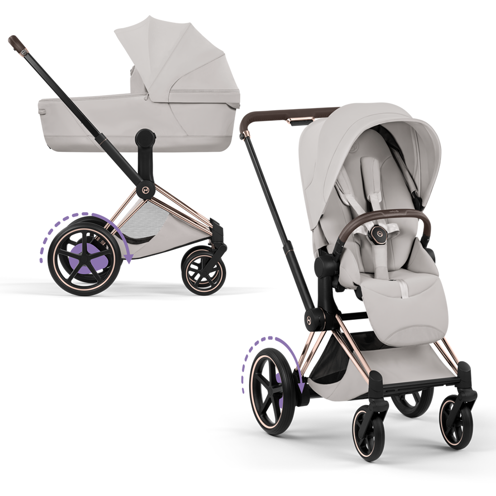 Cybex e-Priam Rosegold/City Grey Style