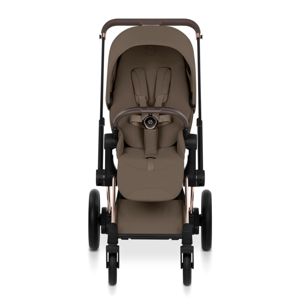 Cybex e-Priam Style Rosegold/Coconut Brown