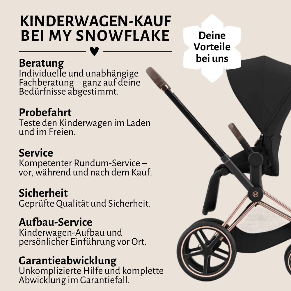 Cybex  Priam Rosegold  Jewels of Nature - Online MY SNOWFLAKE