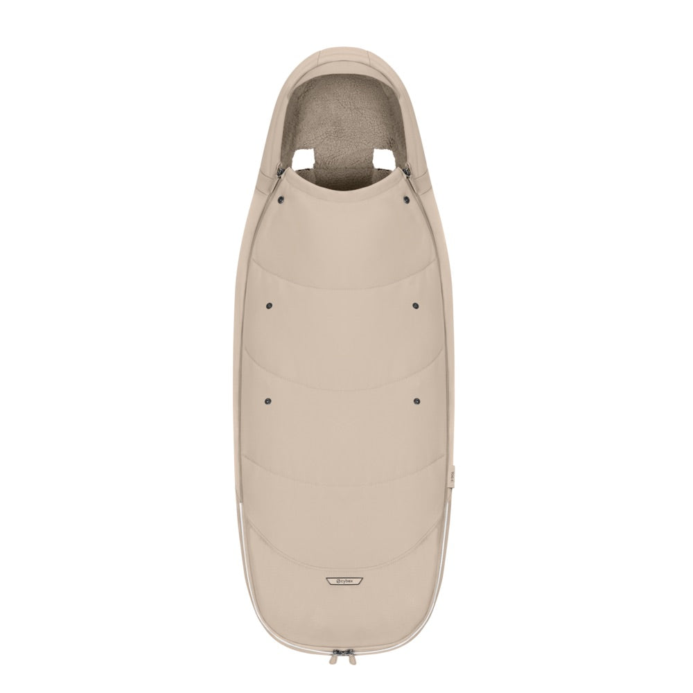 Cybex Fusssack von Vorne in Beige