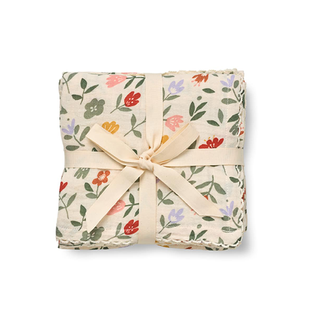 Dear April Musselin Mulltücher 3er-Pack 'Mio' Flower Market