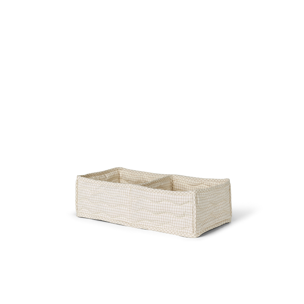 Panier de rangement Dear April avec compartiments « Otto » Mini Check