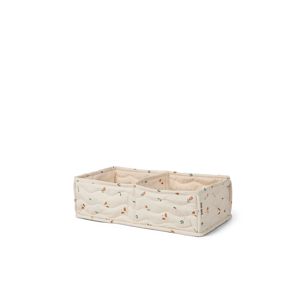 Dear April Storage Basket with Compartments 'Otto' Songbirds