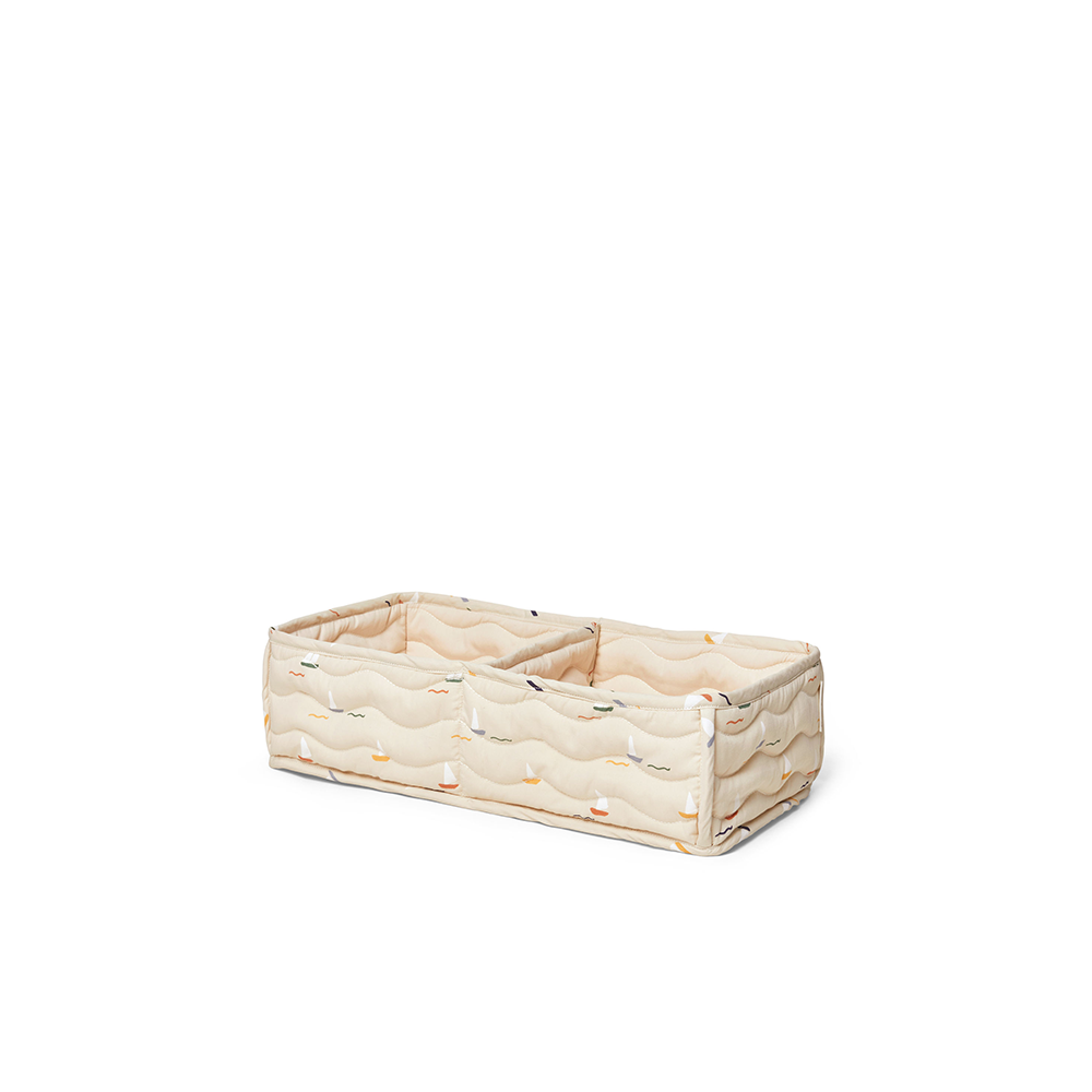 Dear April Storage Basket with Compartments 'Otto' Pond Boats