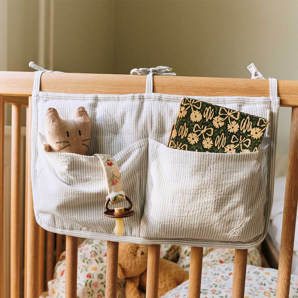 Dear April Betttasche zur Aufbewahrung 'Polly' Dew Stripe