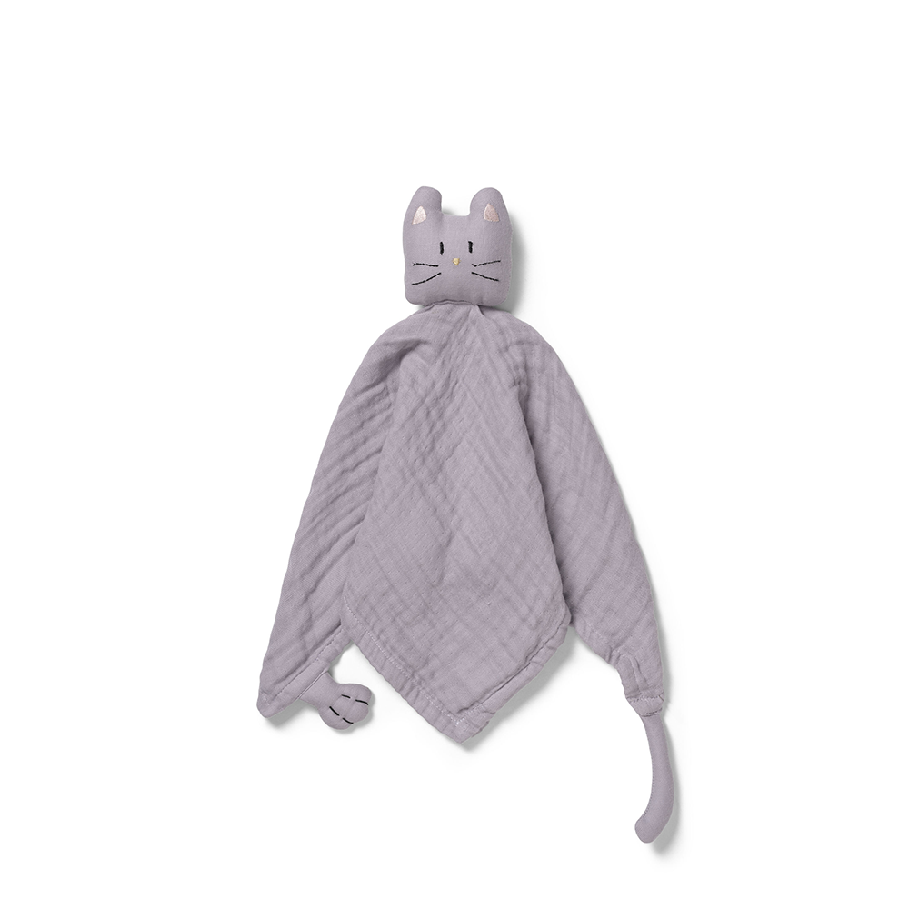 Dear April Musselin Kuscheltuch 'Kitty' Lavender