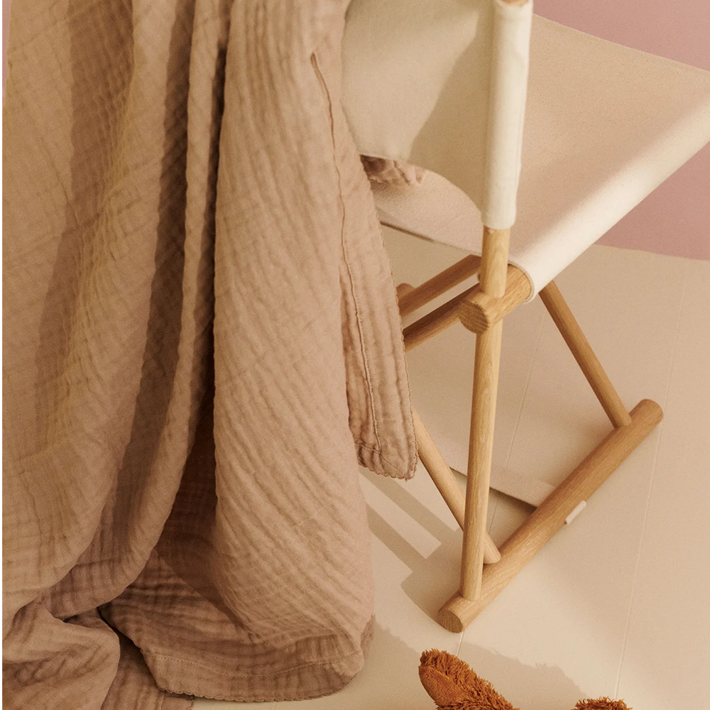 Dear April Musselin Baby Blanket 'Murray' Little Mouse
