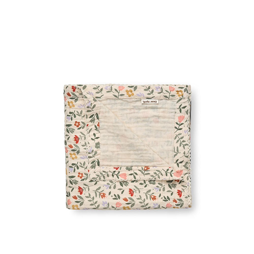 Dear April Musselin Babydecke 'Murray' Flower Market