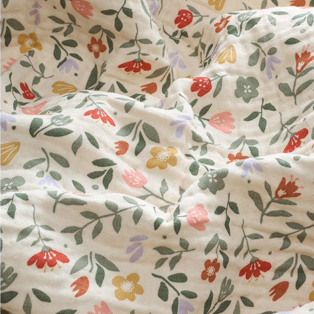 Dear April Musselin Babydecke 'Murray' Flower Market