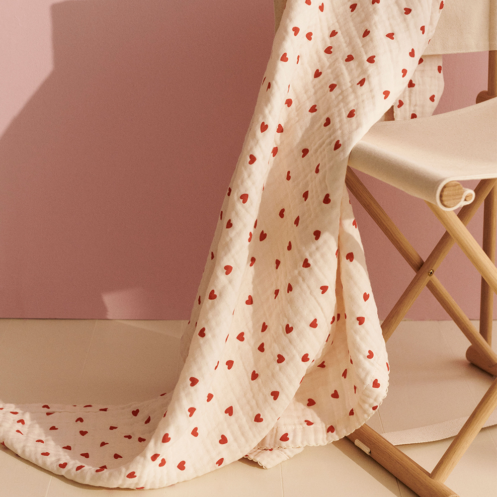 Dear April Musselin Babydecke 'Murray' Little Love