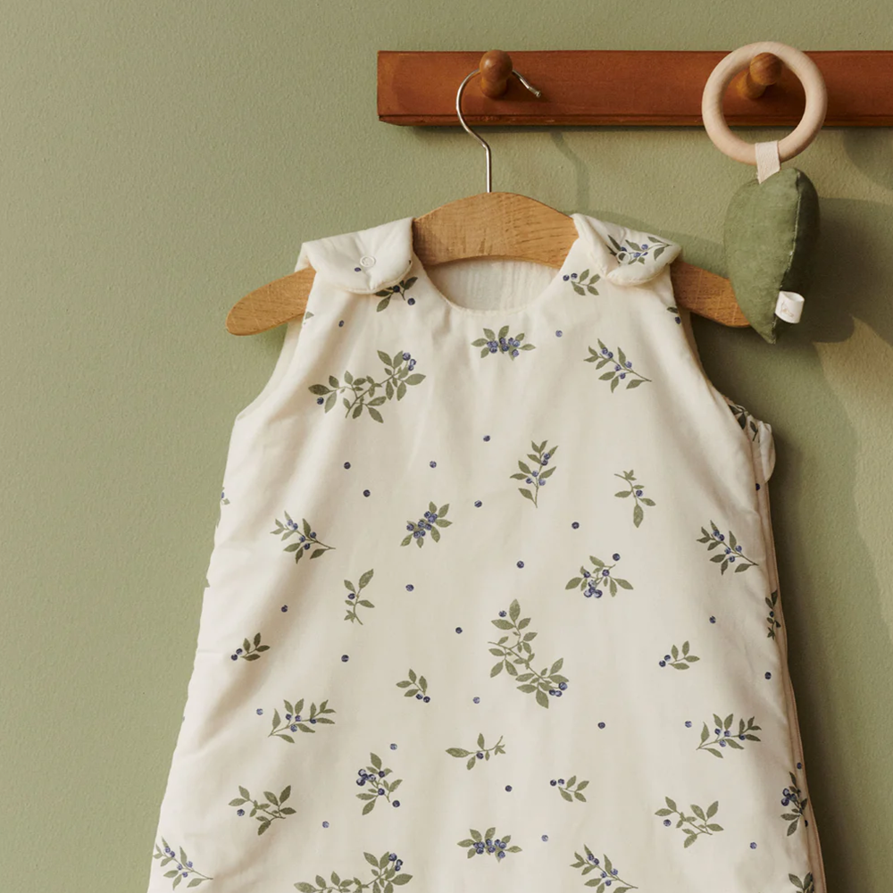 Dear April Schlafsack 'Wind' 0-6 M/6-18 M Blueberries - Online MY SNOWFLAKE