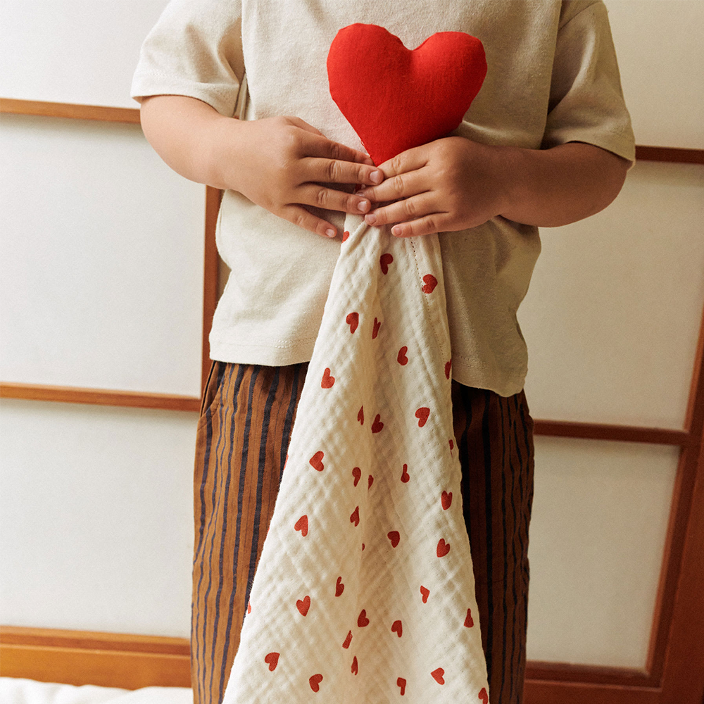 Dear April Musselin Kuscheltuch 'Aura' Little Love