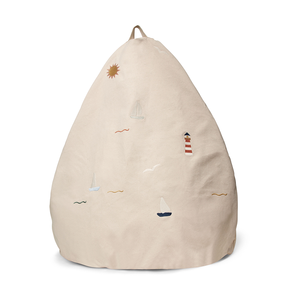 Dear April Bestickter Sitzsack 'Bay' Sealife