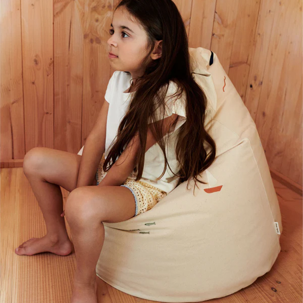 Dear April Bestickter Sitzsack 'Bay' Sealife