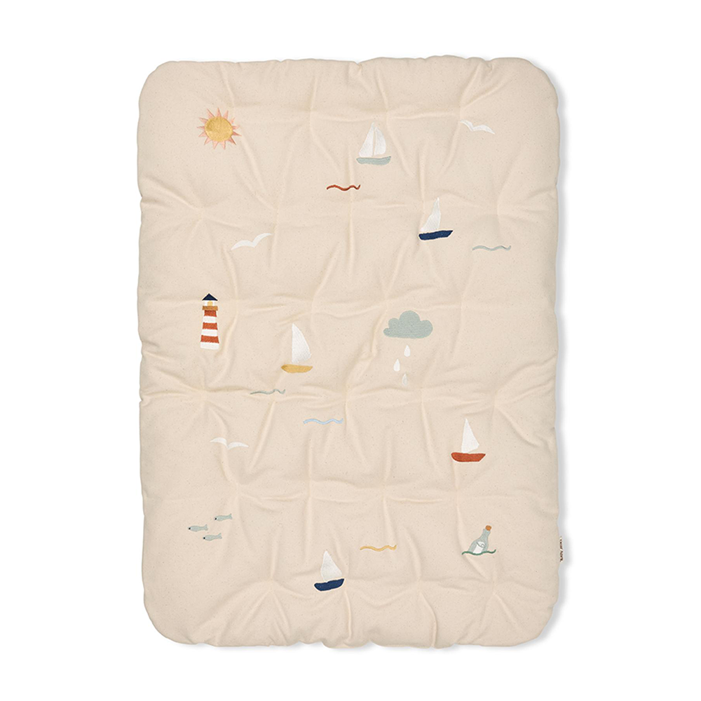 Dear April Bestickte Spielmatratze 'Morris' Sea Life
