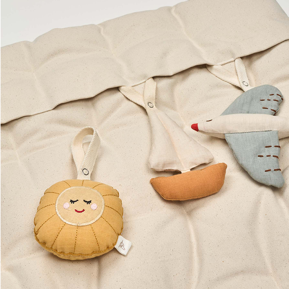 Dear April Bestickte Spielmatratze 'Morris' Sea Life