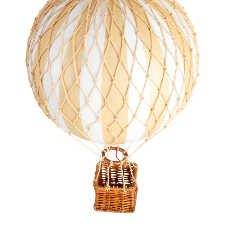 Authentic Models  Deko Ballon mittel &#39;Travels Light&#39;  White/Ivory