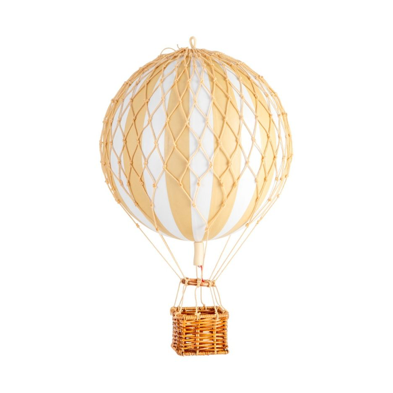 Authentic Models  Deko Ballon mittel &#39;Travels Light&#39;  White/Ivory