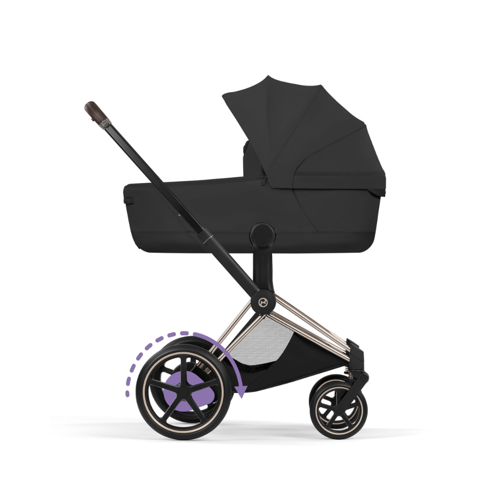 Cybex  e-Priam Style Champagne Gold/Sepia Black