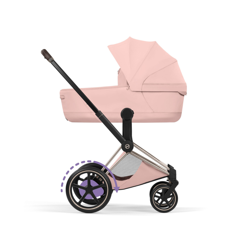 Cybex  e-Priam Style Champagne Gold/Peach Pink