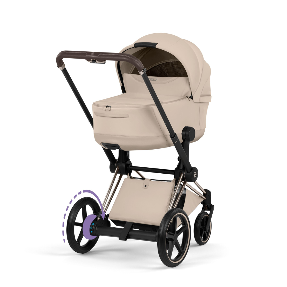 Cybex  e-Priam Style Champagne Gold/Cozy Beige