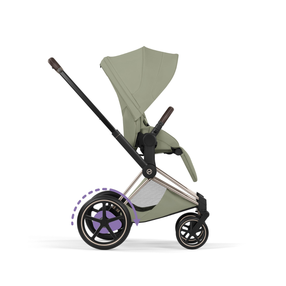 Cybex  e-Priam Style Champagne Gold/Sage Green