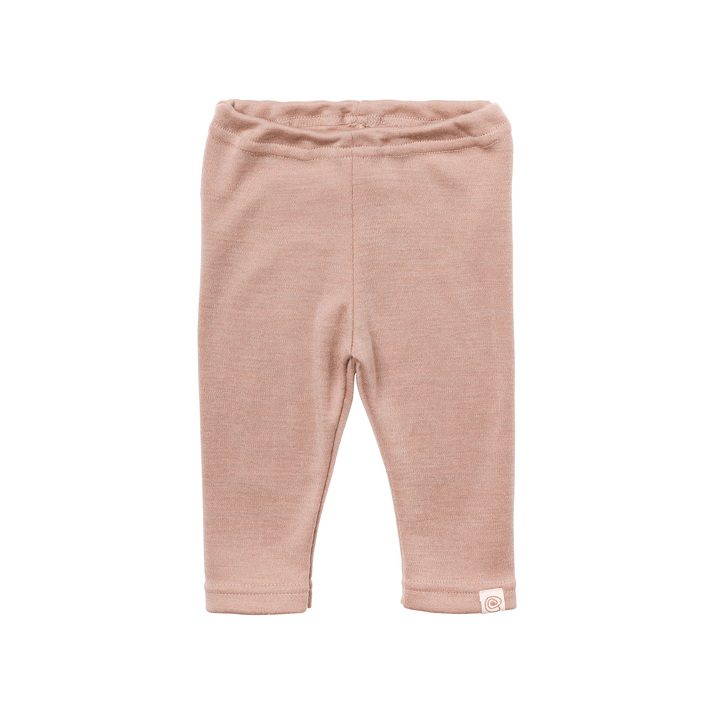 Engel  Schurwolle/Seide Baby-Leggings  Dusty Rose
